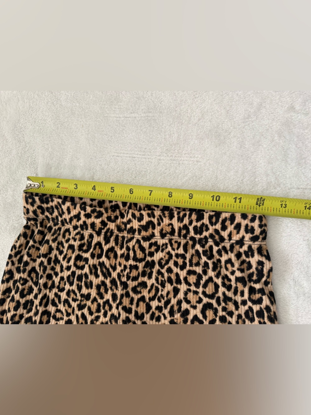VIBE Leopard Print Bell Bottom Pants Y2K flare style - Picture 9 of 9